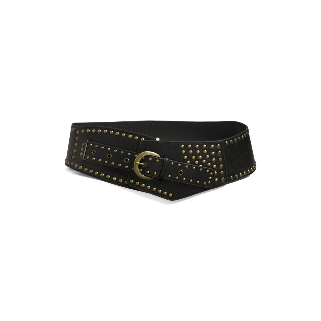 Bp. Angular Studded Faux Leather Belt