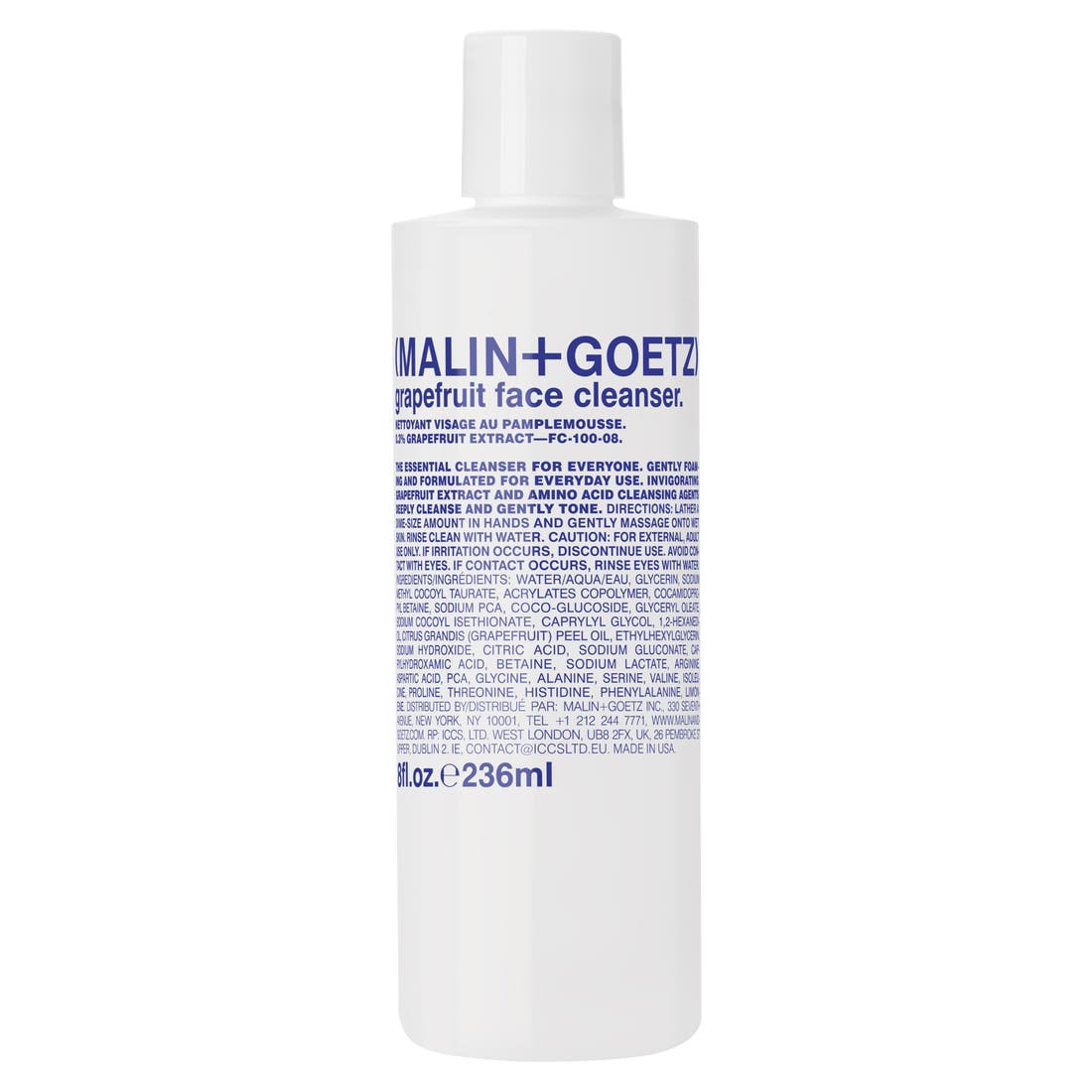Malin+goetz Grapefruit Face Cleanser