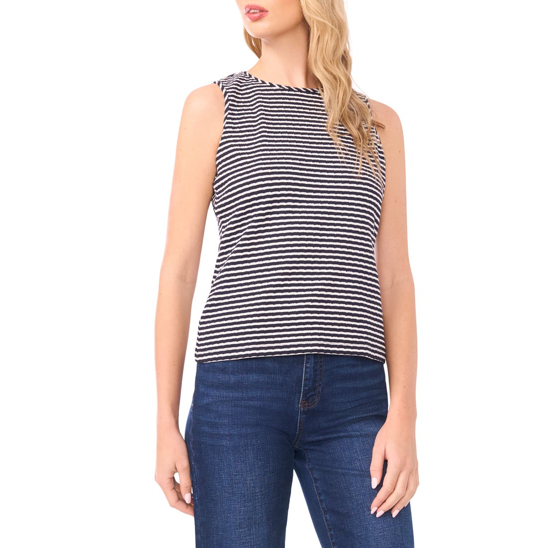 Halogen(r) ) Easy Stripe Knit Tank