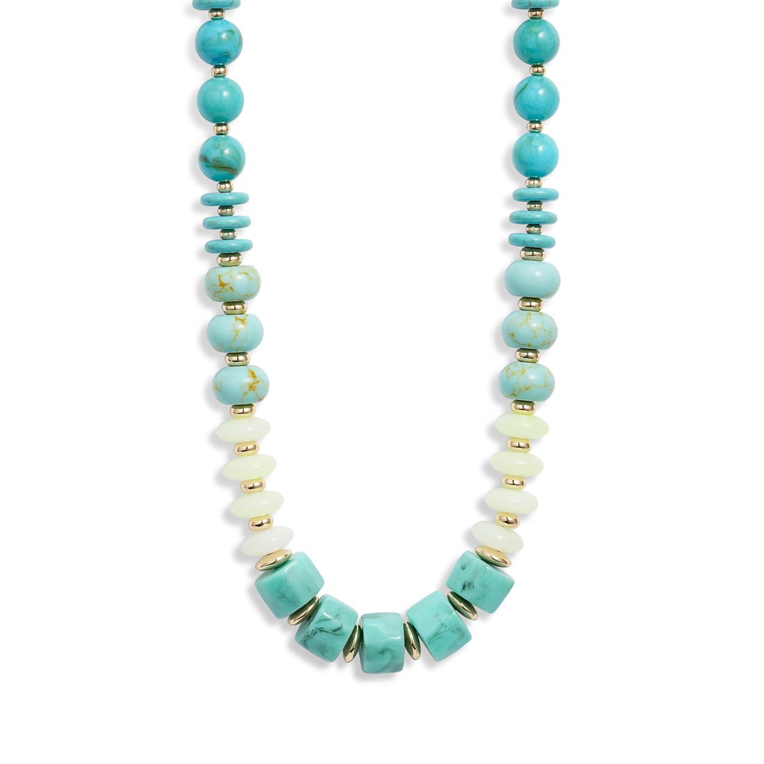 Nordstrom Mixed Beaded Necklace