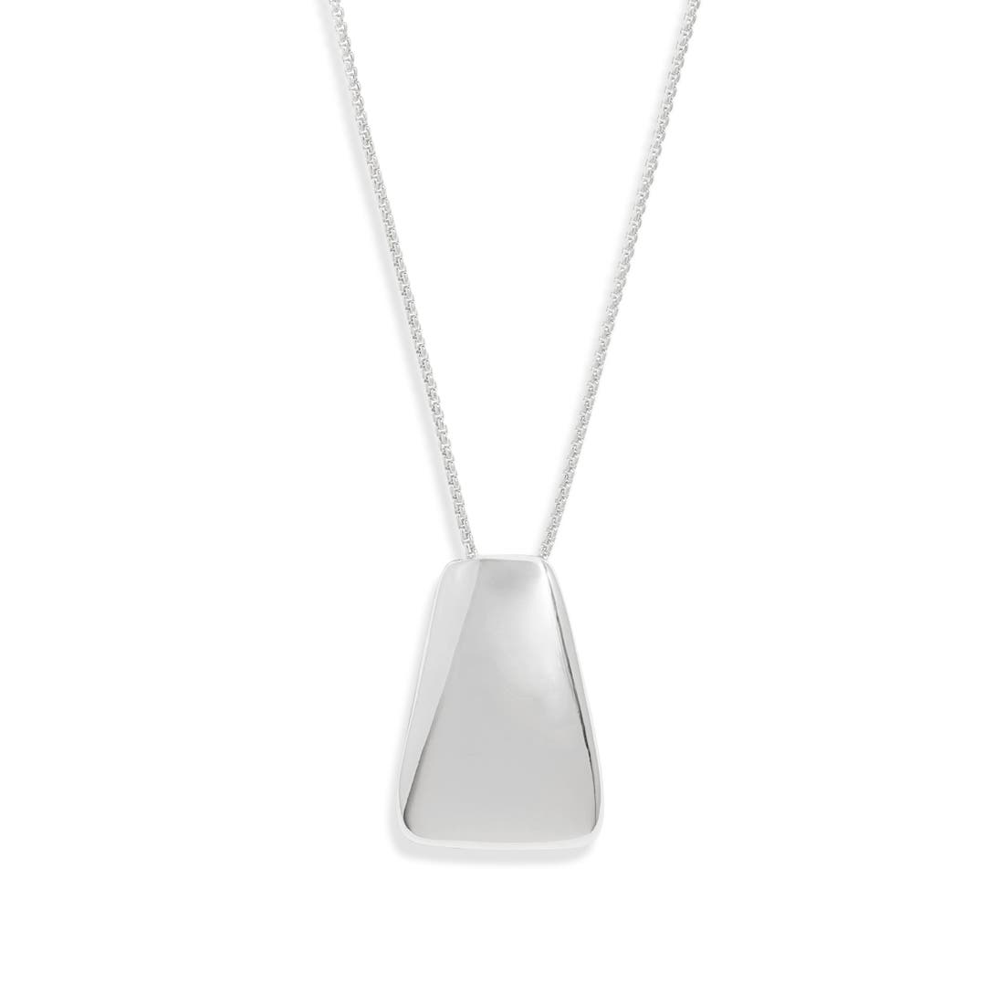 Open Edit Box Chain Pendant Necklace