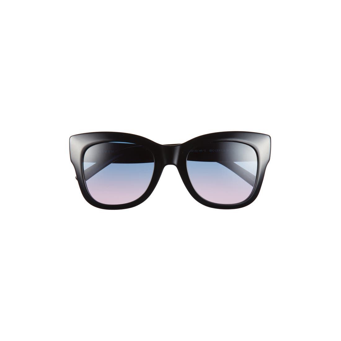 Givenchy City 53mm Gradient Geometric Sunglasses (Nordstrom Exclusive) in Sblk/blug
