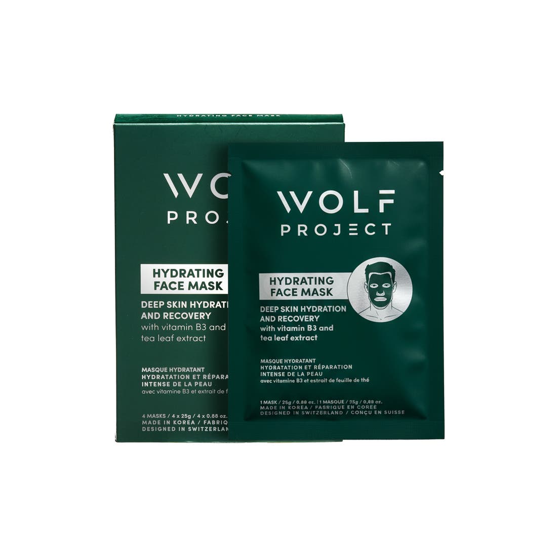 Wolf Project 4-Pack Hydrating Sheet Masks