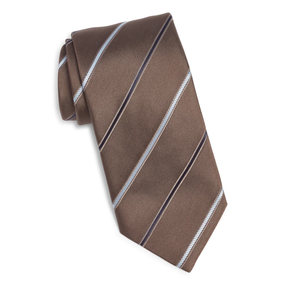 Canali Stripe Silk Tie