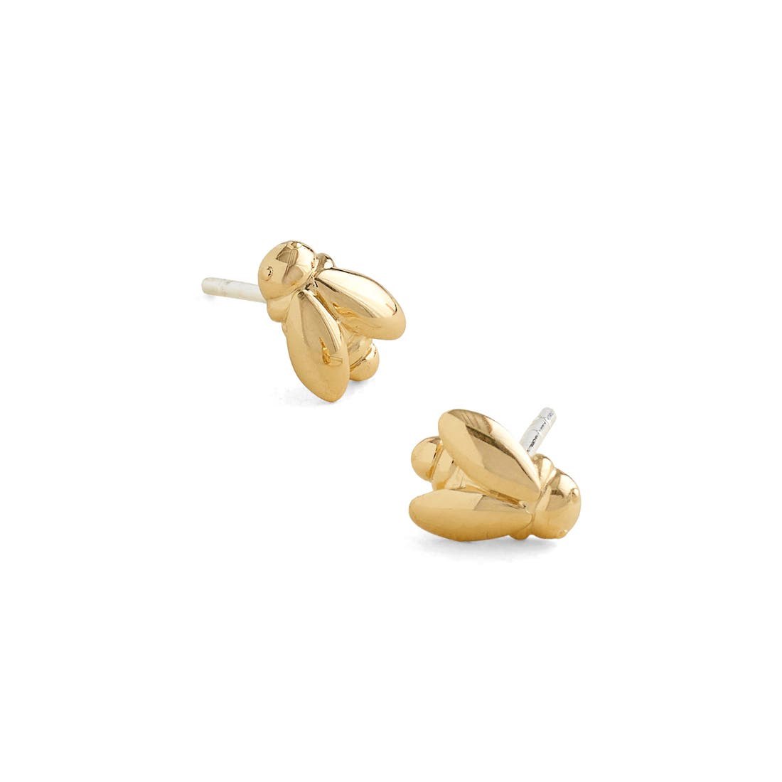 Madewell Demi-Fine Bee Stud Earrings