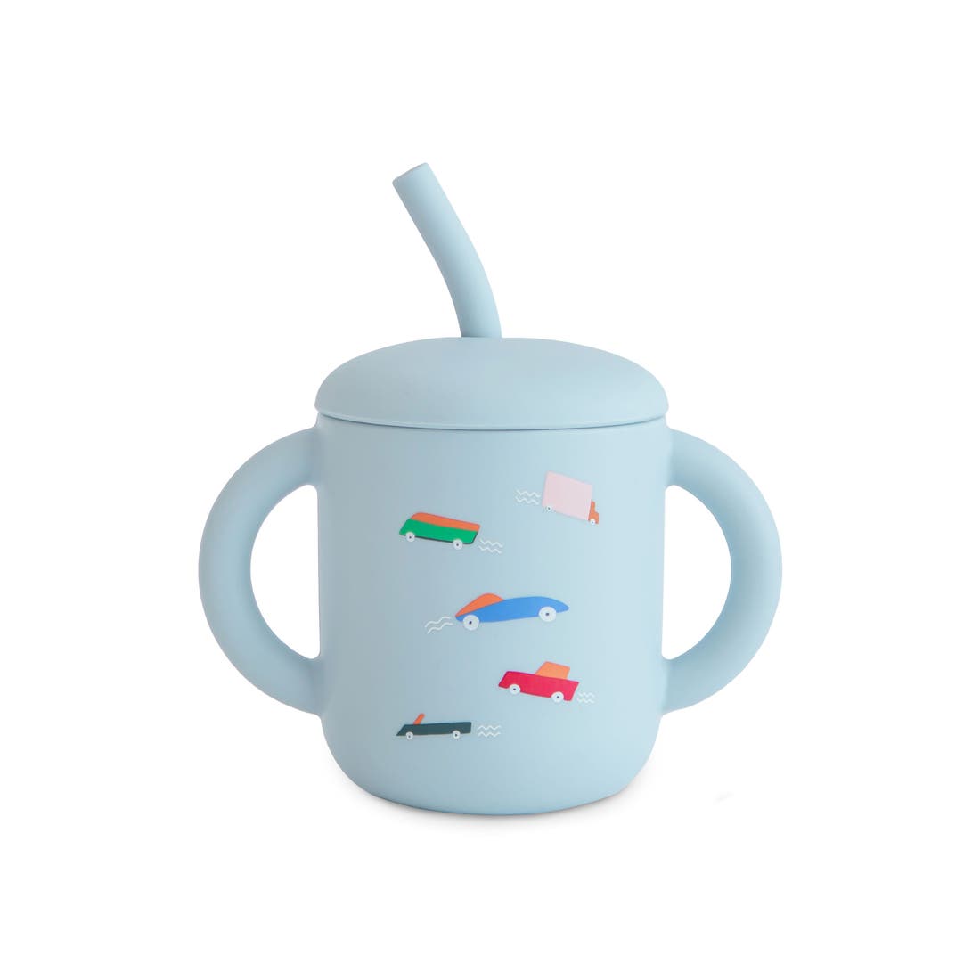 Mushie Silicone Training Cup & Straw