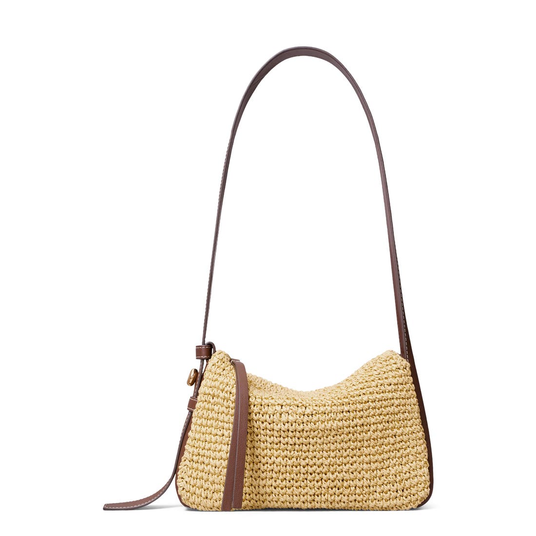 Tory Burch Small Romy Straw Shoulder Bag