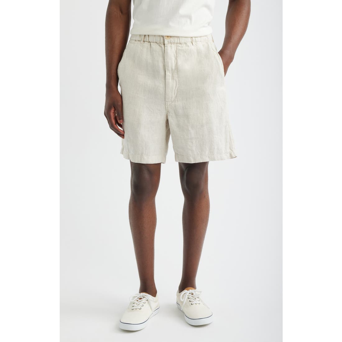Madewell Pull-On Linen Shorts