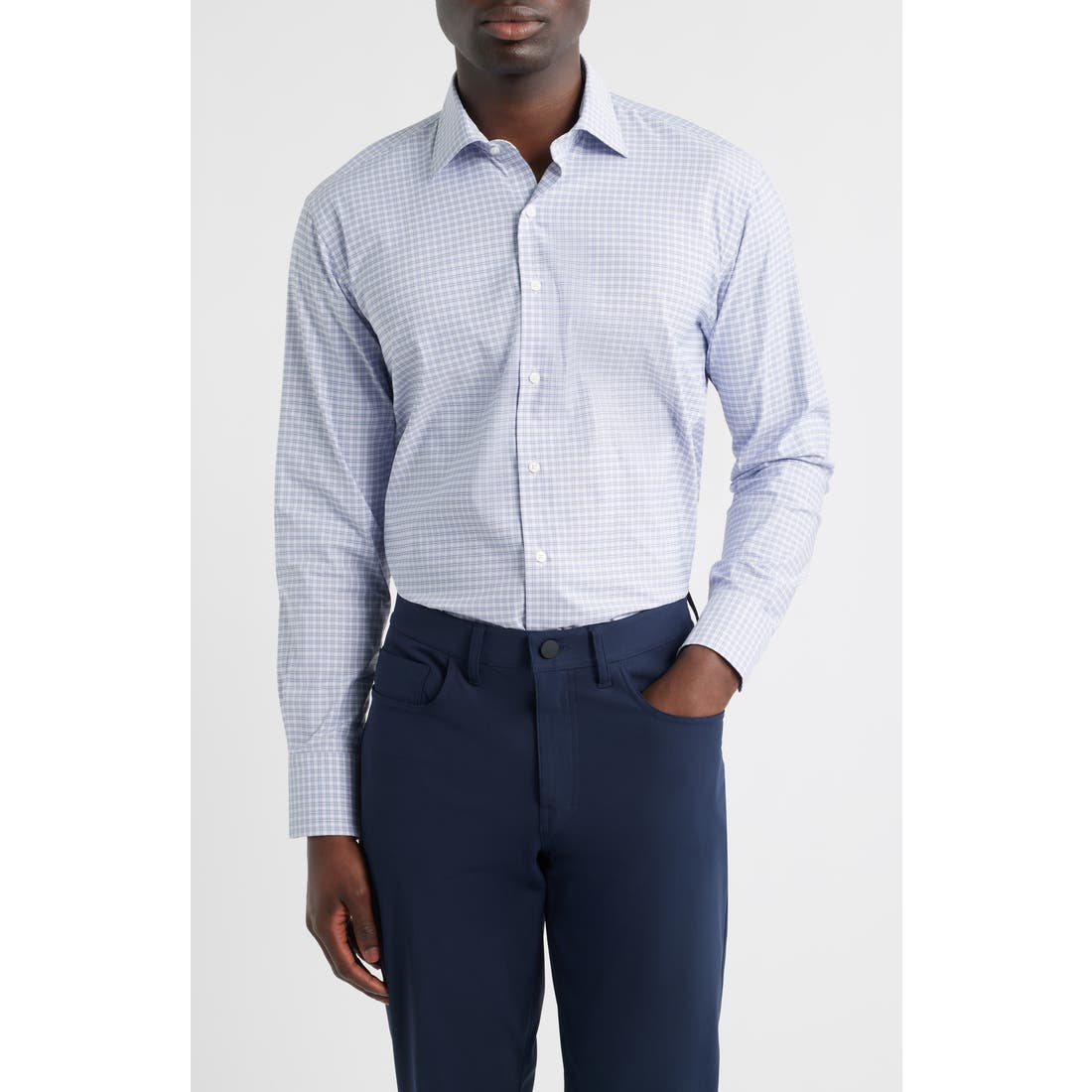 Peter Millar Phillip Performance Twill Button-Up Shirt
