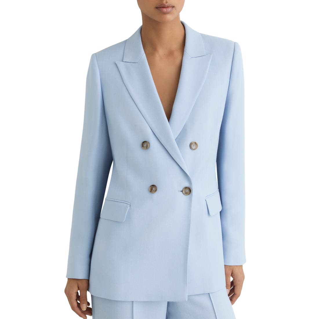 Reiss Magda Double Breasted Blazer