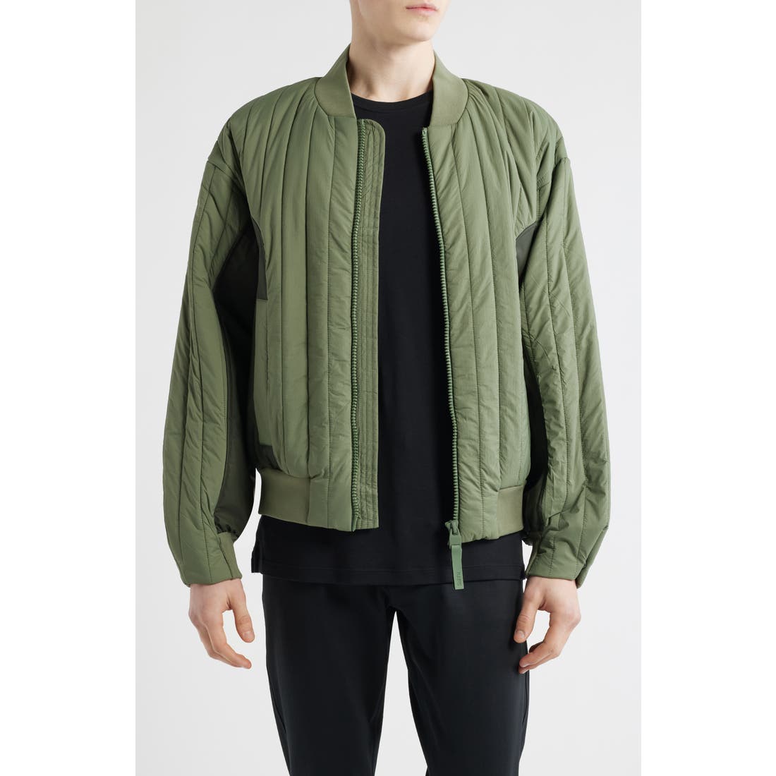 Rains Koya Vision Quilted Bomber Jacket