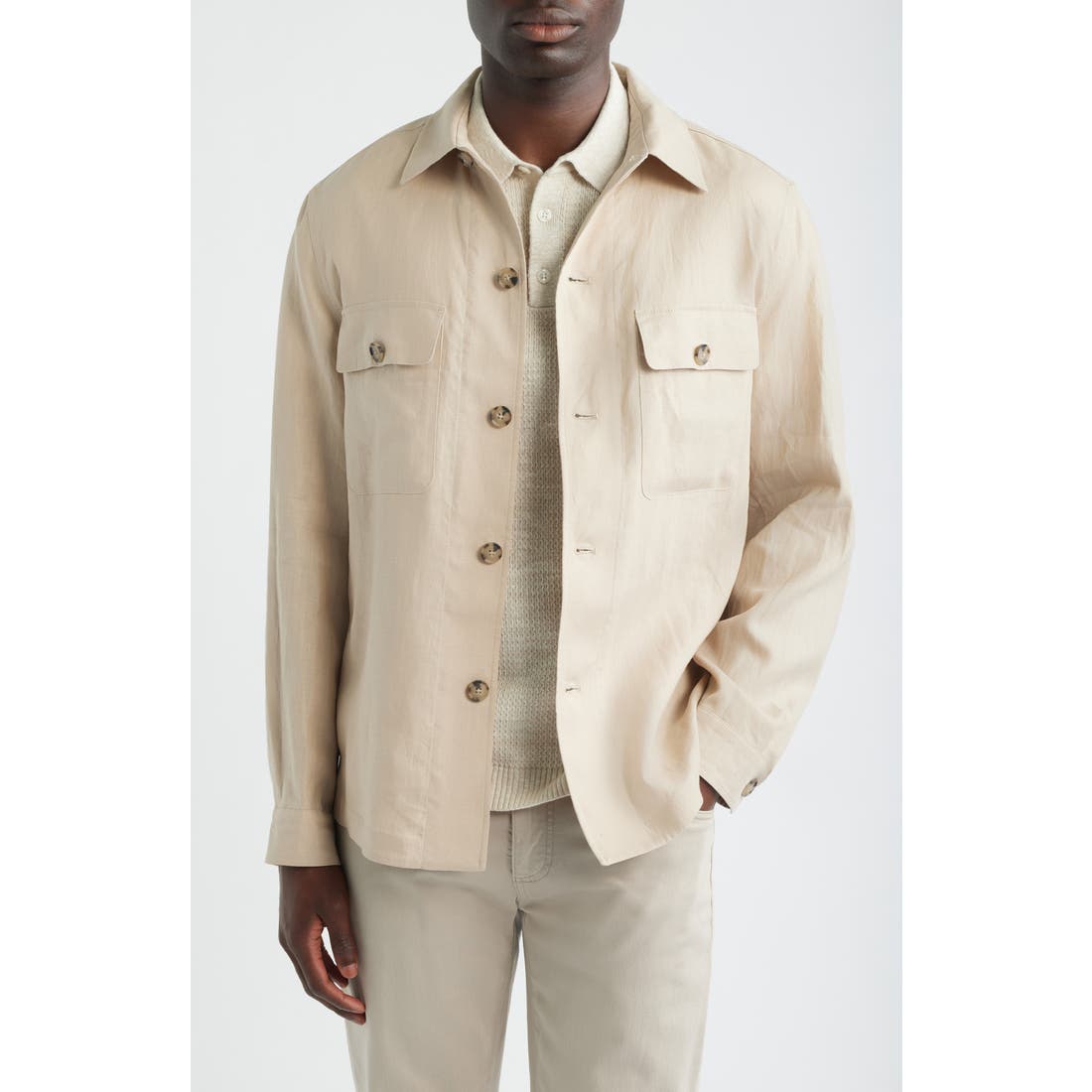 Boss Carper Linen Jacket