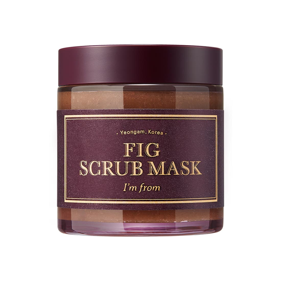 I'm From Fig Scrub Mask