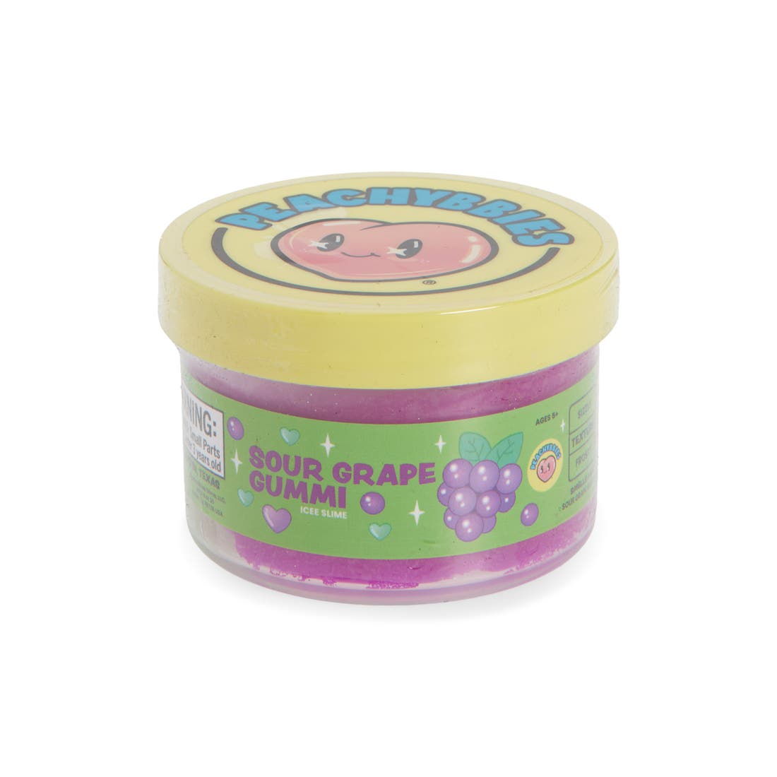 Peachybbies Sour Grape Gummi Icee Slime