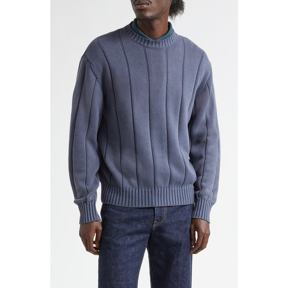 Noah Drop Needle Cotton Sweater