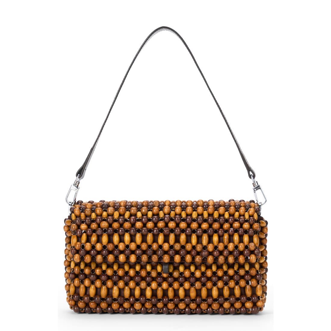 Staud Timmy Beaded Shoulder Bag