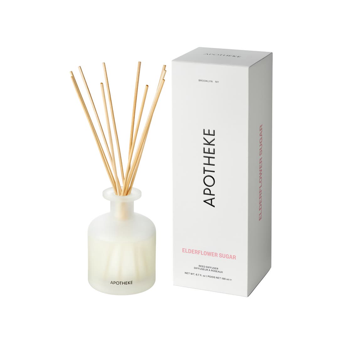 Apotheke Elderflower Sugar Reed Diffuser
