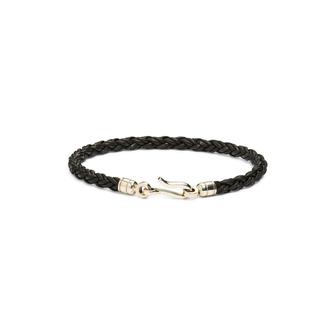 Caputo & Co. Twisted Braid Leather Bracelet