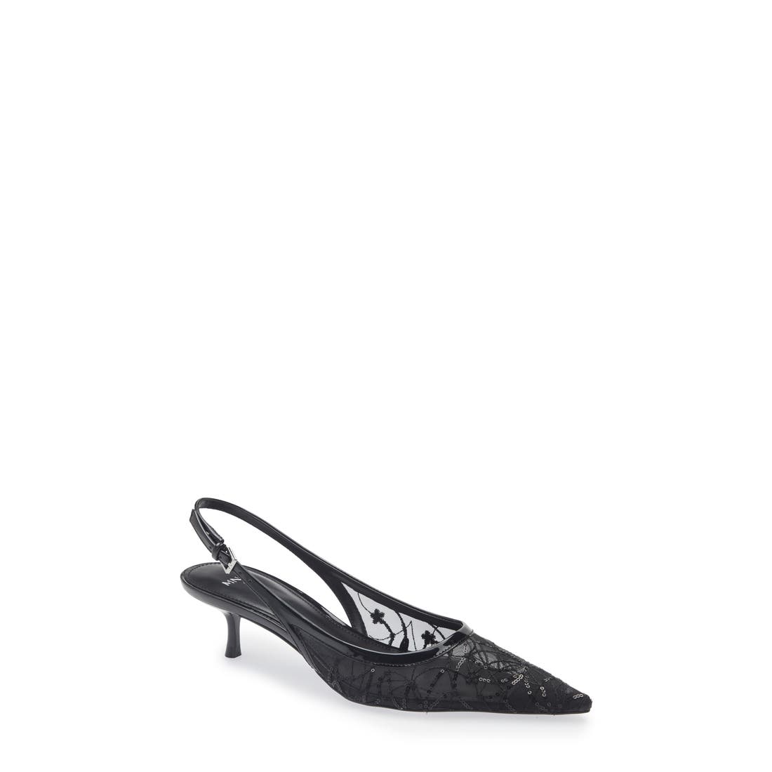Mango Lorio Slingback Kitten Heel Pump