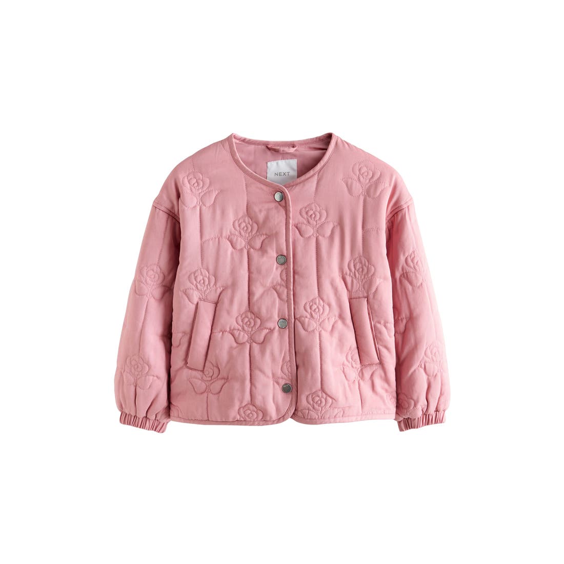 Next Kids' Flower Quilted Jacket