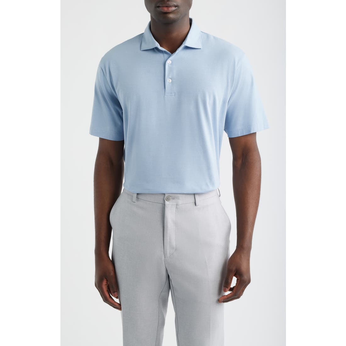 Peter Millar Crown Flex Pima Cotton Blend Polo