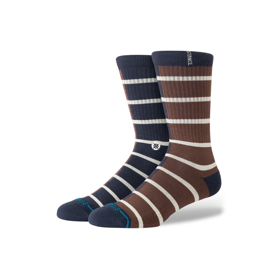 Stance Double Vision Stripe Crew Socks