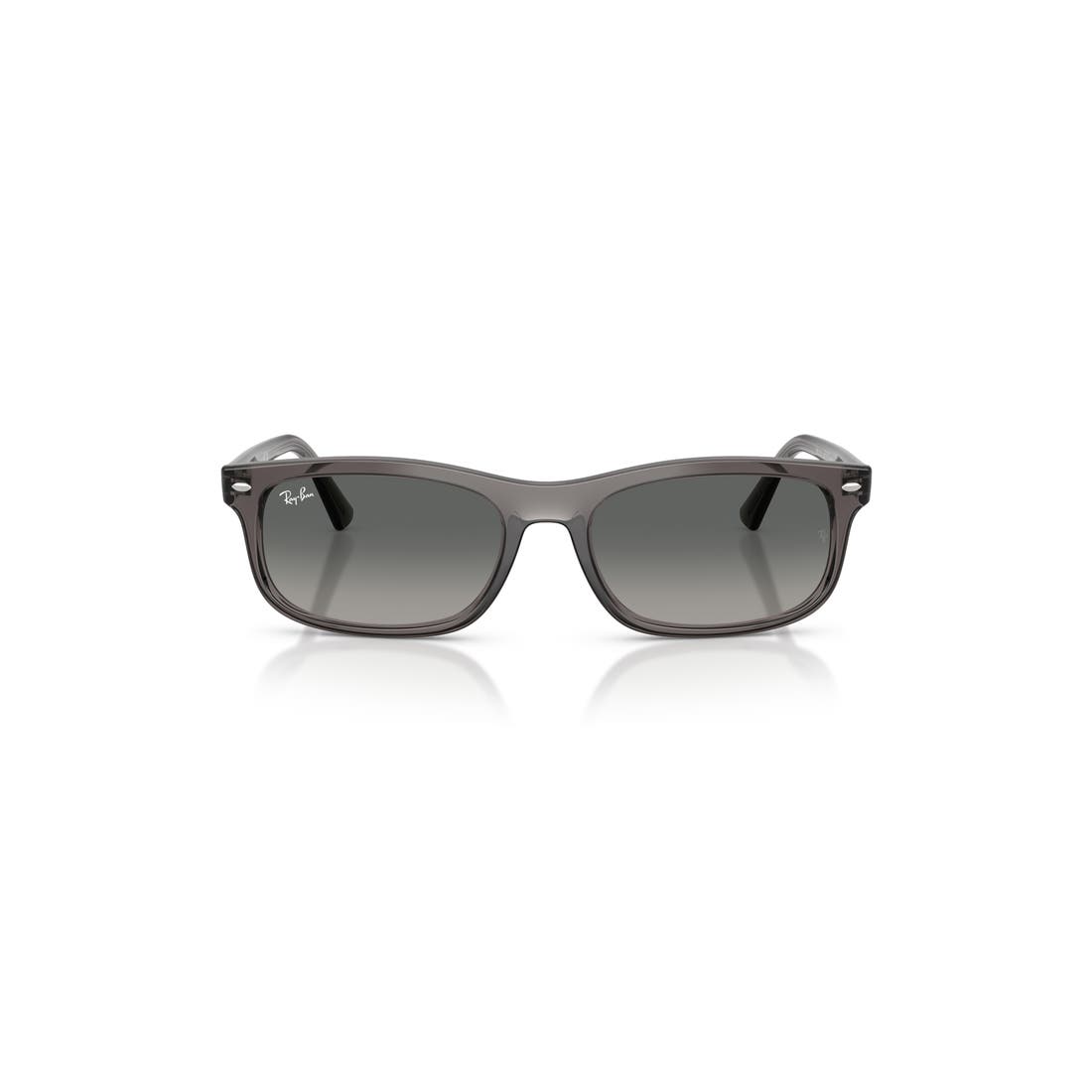 Ray-ban Rectangular Sunglasses in Opal Light Grey/grey