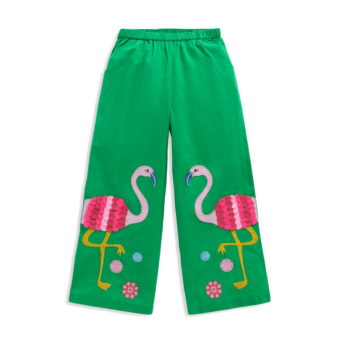 Mini Boden Kids' Appliqué Pull-On Pants