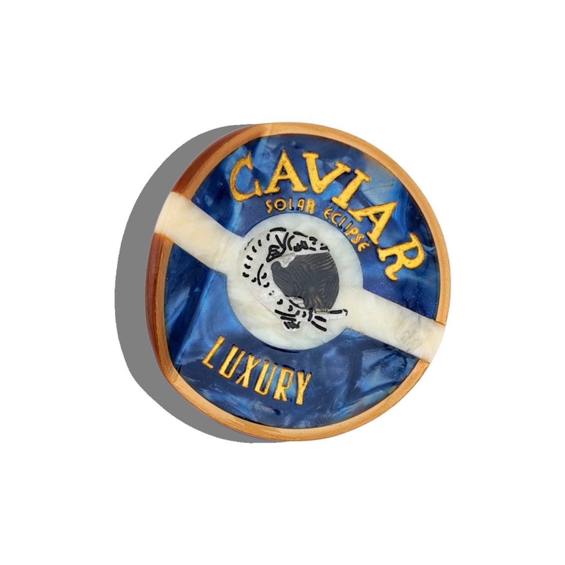 Solar Eclipse Caviar Claw Clip