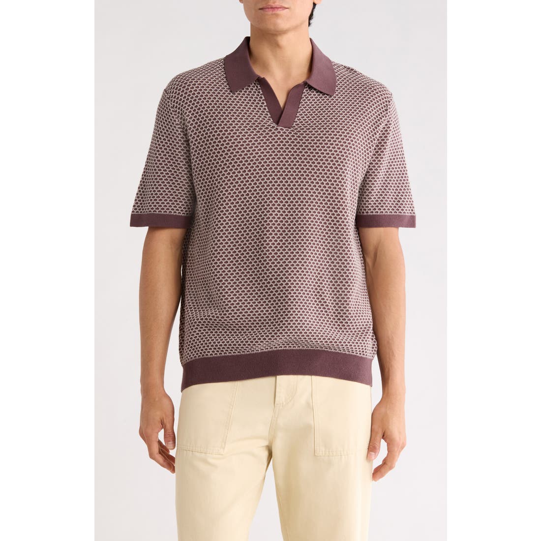 Madewell Johnny Collar Sweater Polo