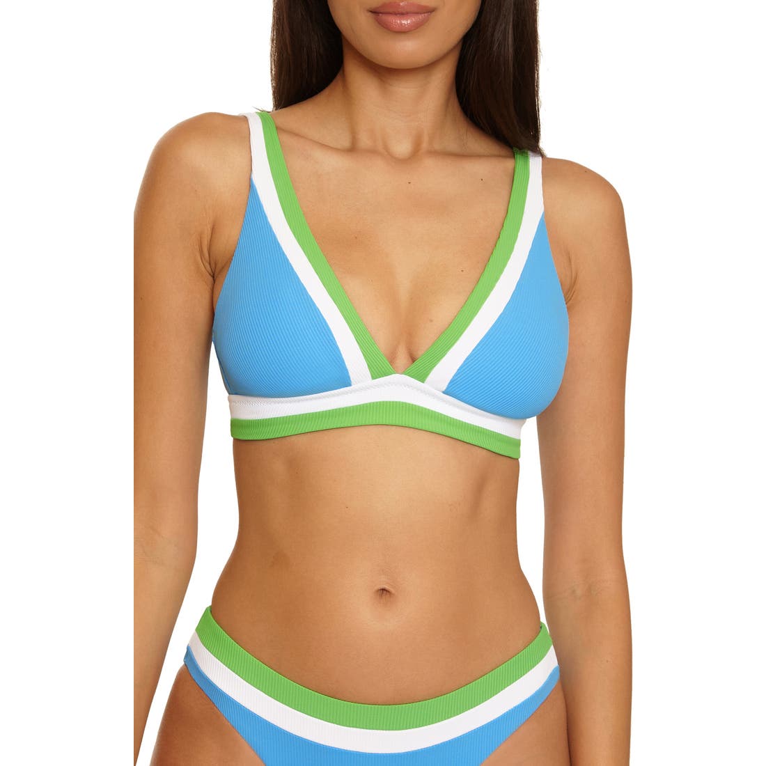 Becca Coast Line Triangle Bikini Top