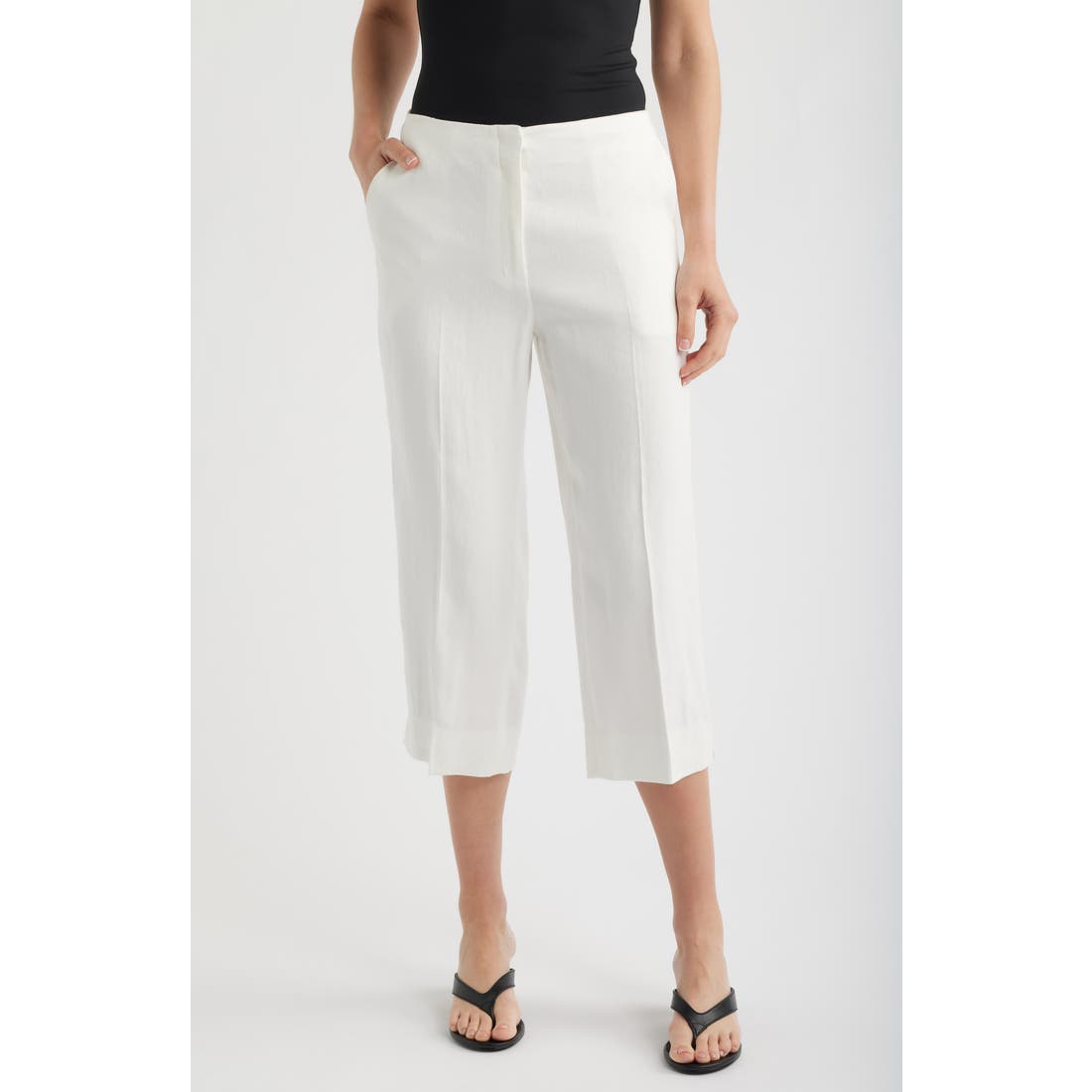 Theory Slit Capri Pants