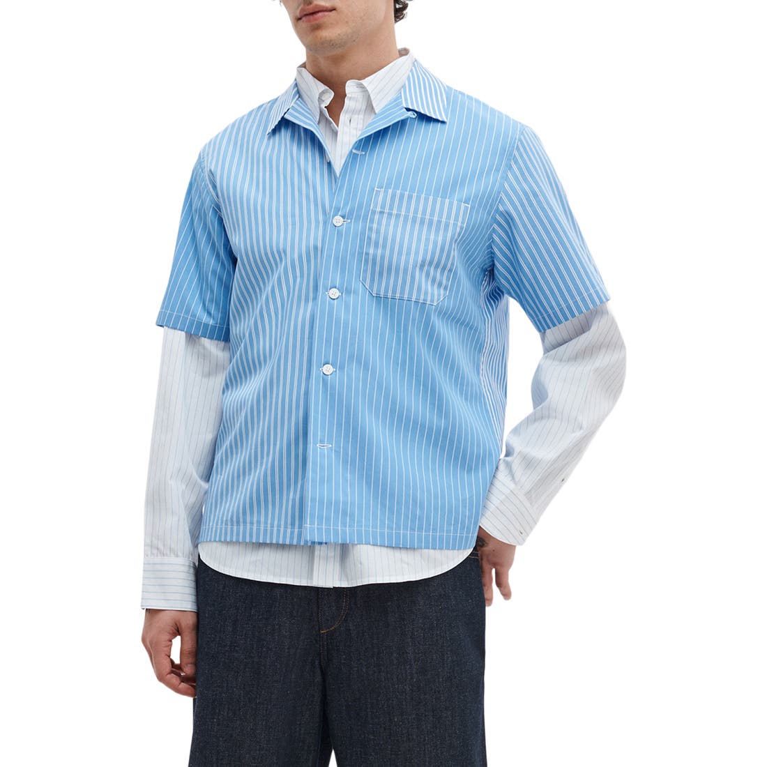 Rag & Bone Avery Stripe Camp Shirt