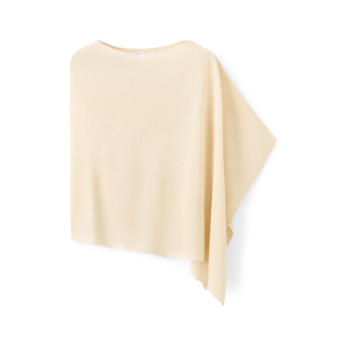 Mango Raul Asymmetrical Hem Knit Cape