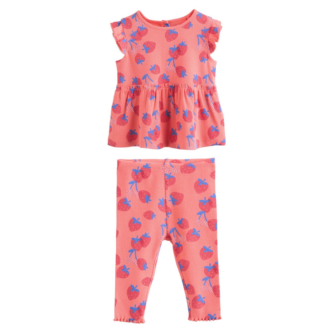 Next Fruit Print Top & Leggings Set