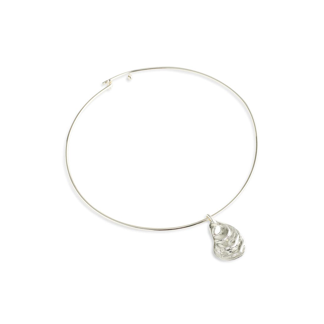 Madewell Shell Wire Choker Necklace.