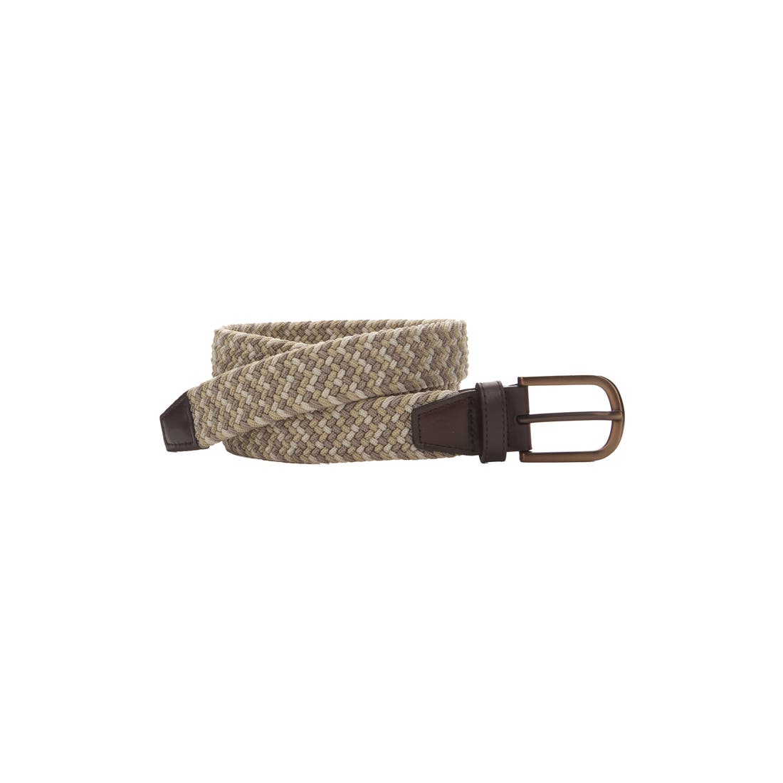 Johnston & Murphy Woven Stretch Knit Belt