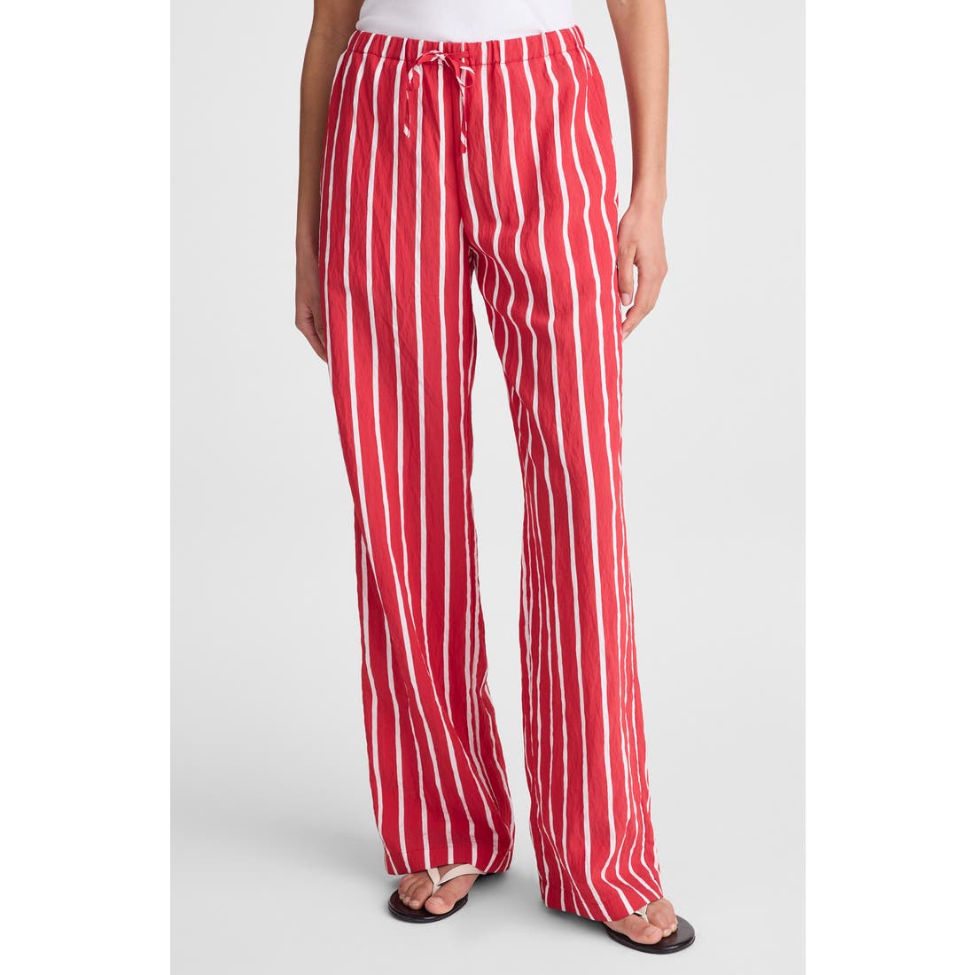 Madewell Stripe Pull-On Pants