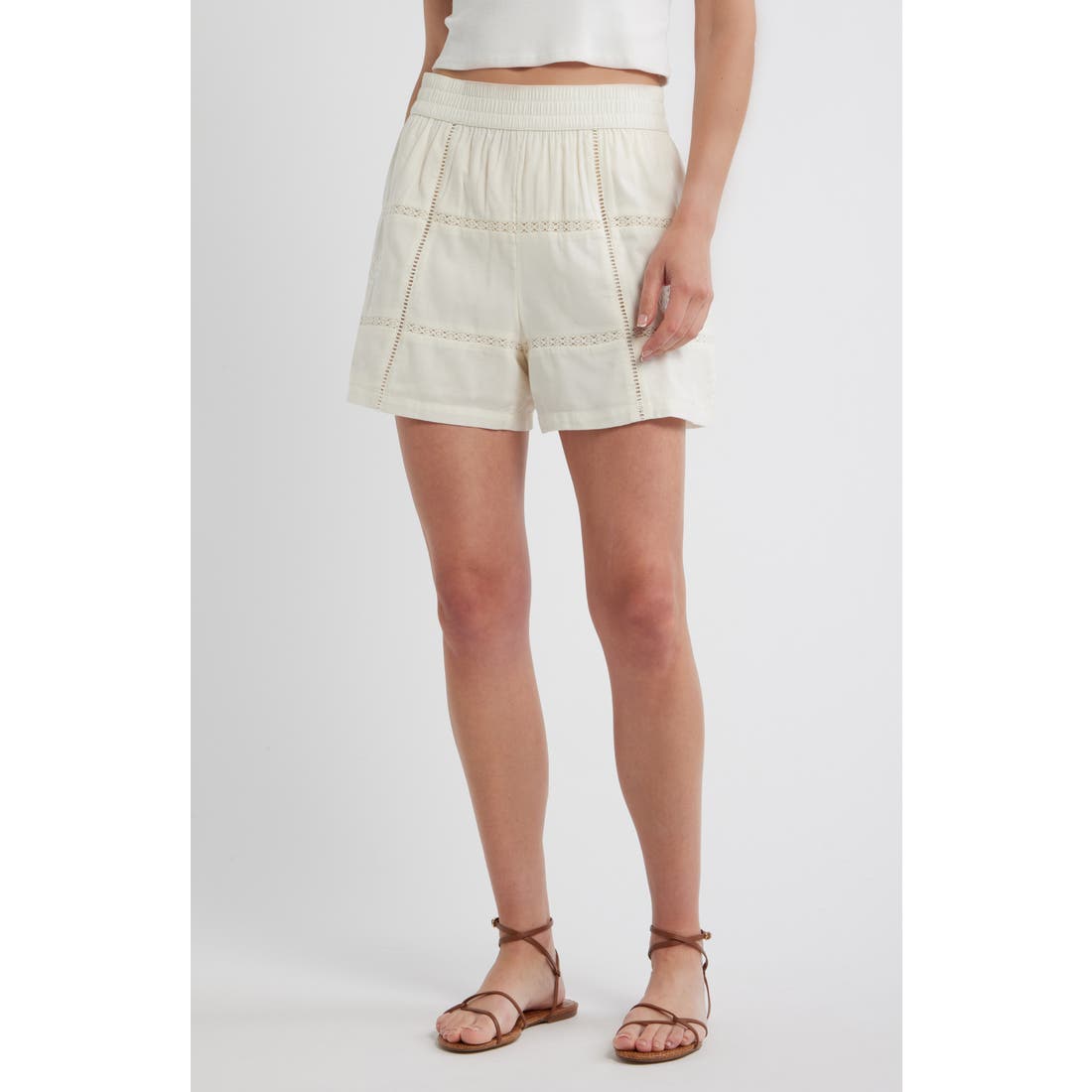 Marine Layer Marella Embroidered Shorts