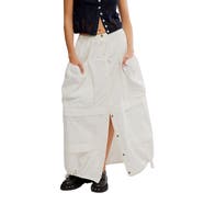Nordstrom Free People Eloise Cotton Twill Maxi Skirt