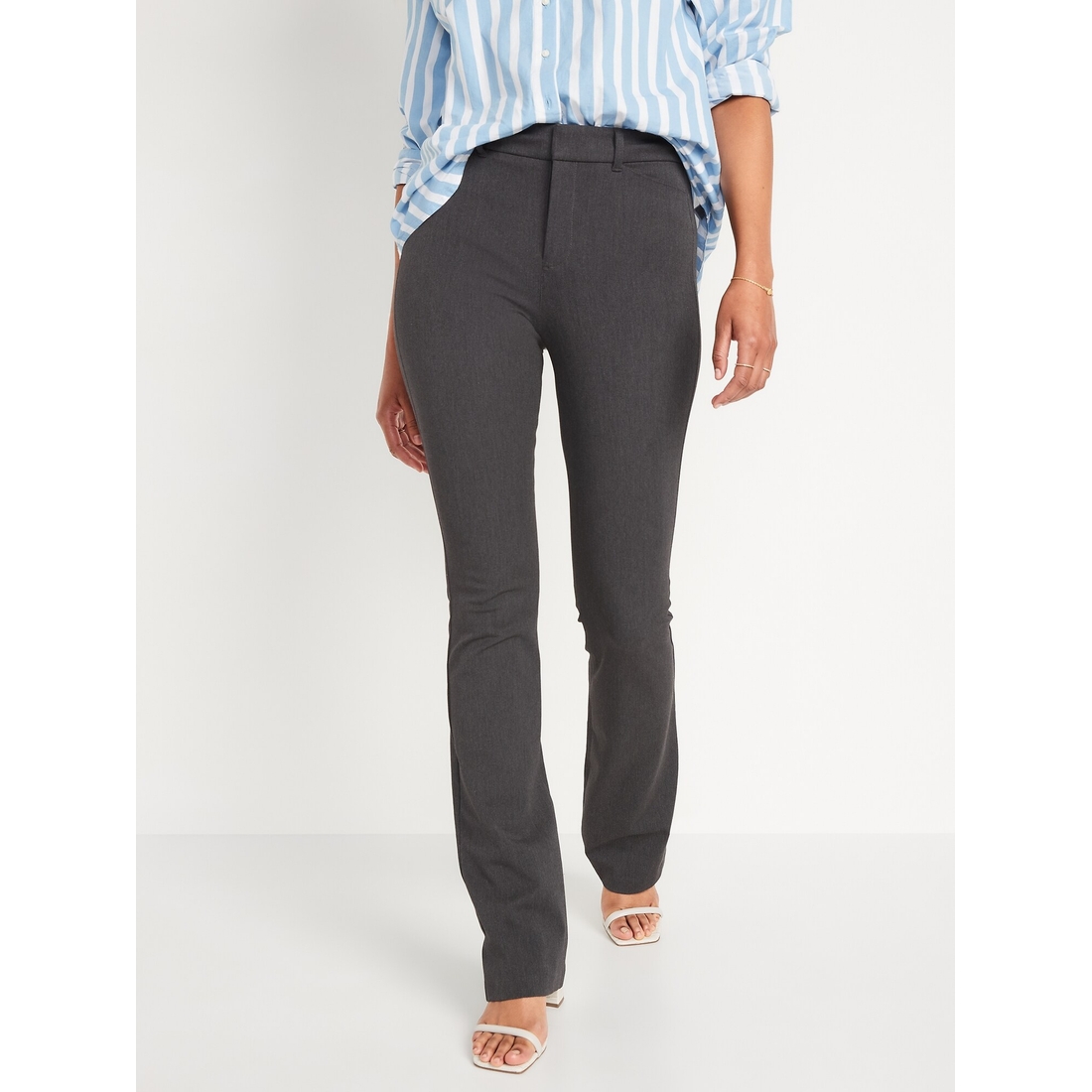 Old Navy Women's High-Waisted Pixie Flare Pants