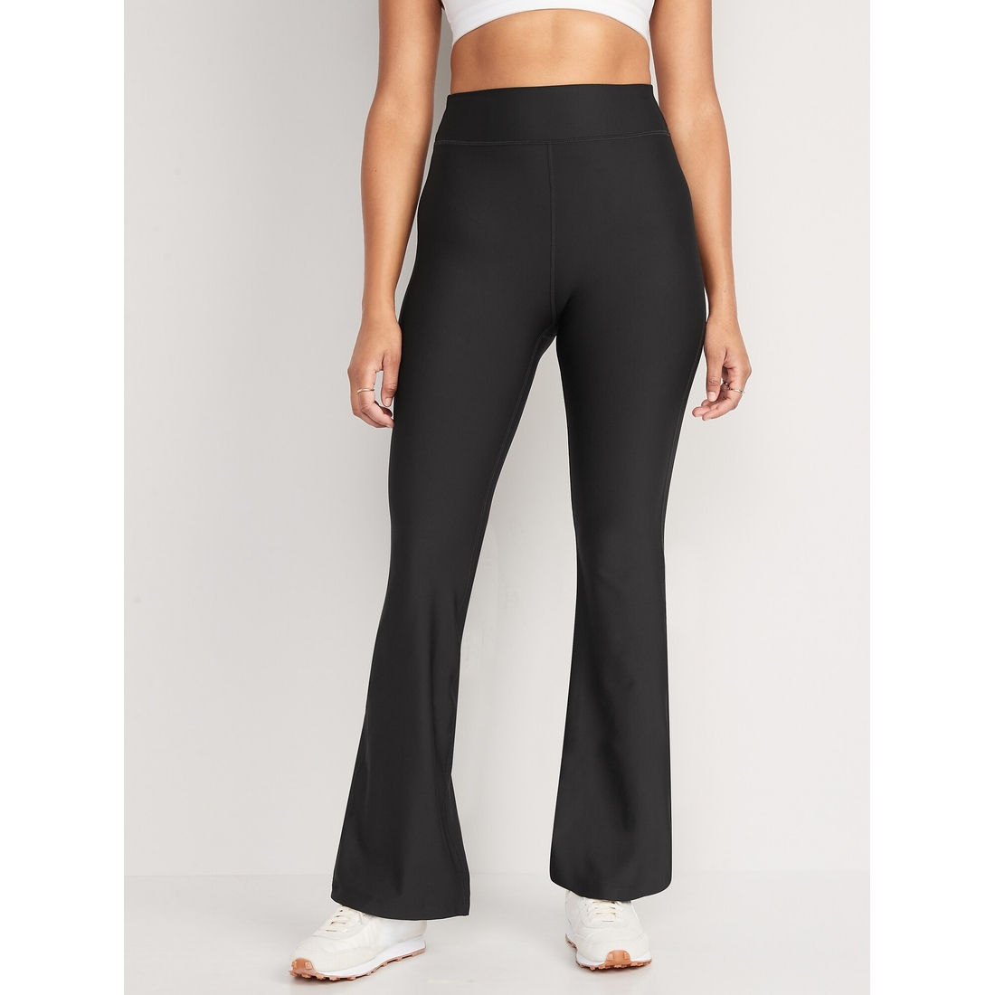 Old Navy Women s Extra High Waisted Powersoft Flare Leggings available now at Menlo Park Mall