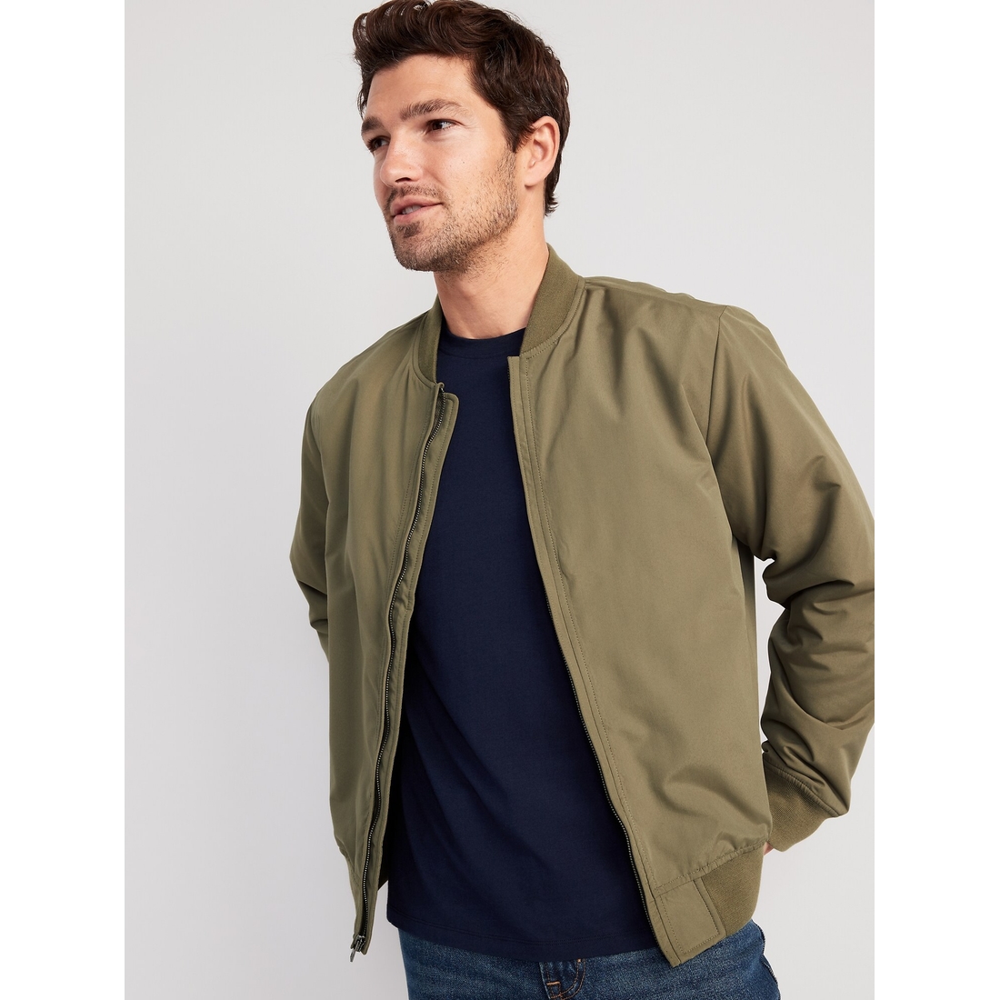 Old Navy Men s Water Resistant Zip Bomber Jacket available now at Liberty Tree Mall