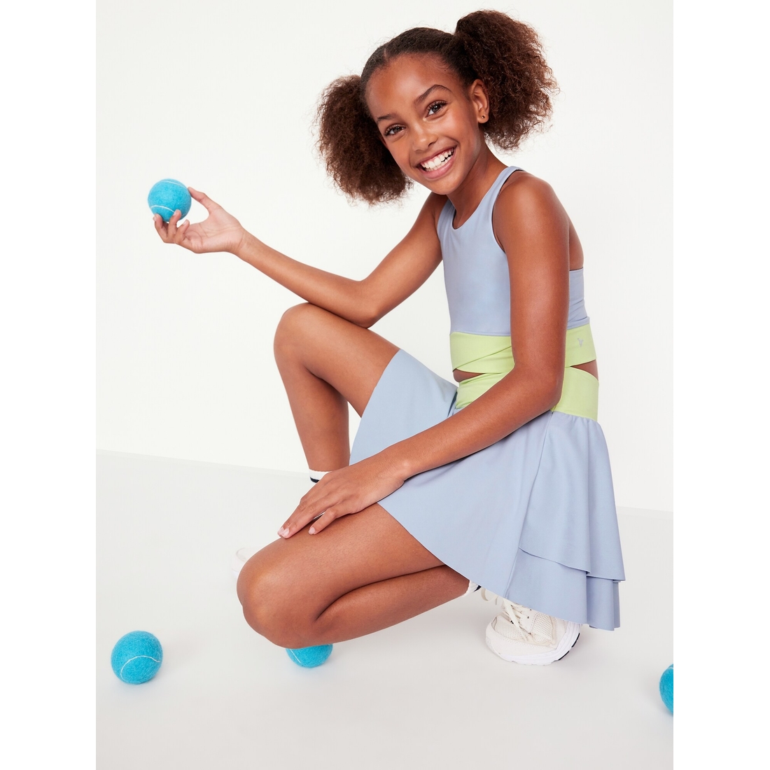 Old Navy Kids' High-Waisted Crossover Powersoft Skort