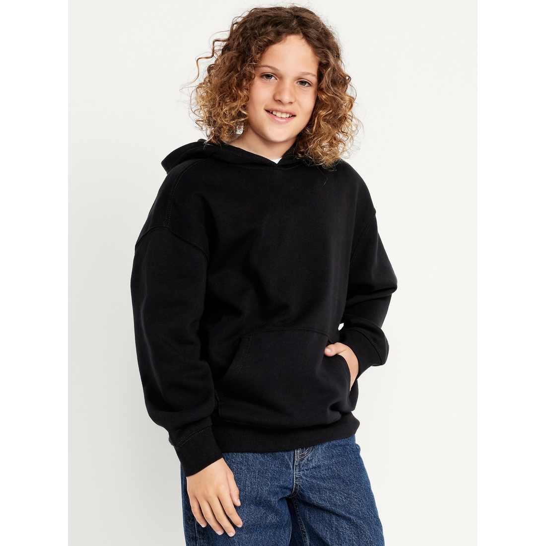 Old Navy Kids' Favorite Fleece Oversized Pullover Hoodie