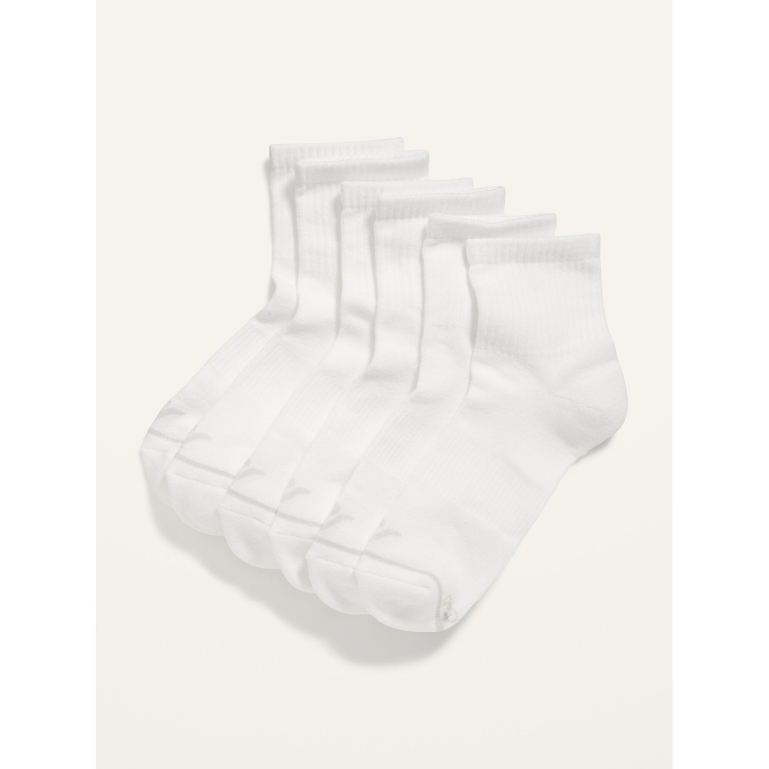 Old Navy Women's 3-Pack Athletic Quarter Crew Socks