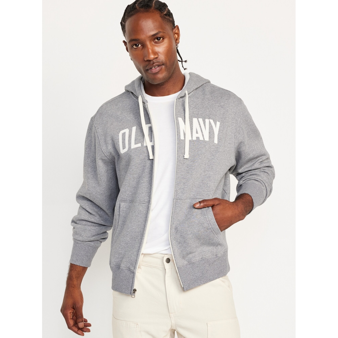 トップス 8egreedy classic logo hoodie navy M Old Navy Men's Loose Logo Zip Hoodie available now at Dover Mall®