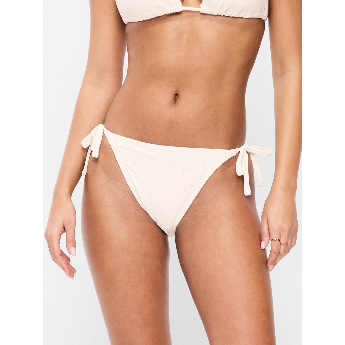 Old Navy Women's Eyelet String Bikini Swim Bottoms