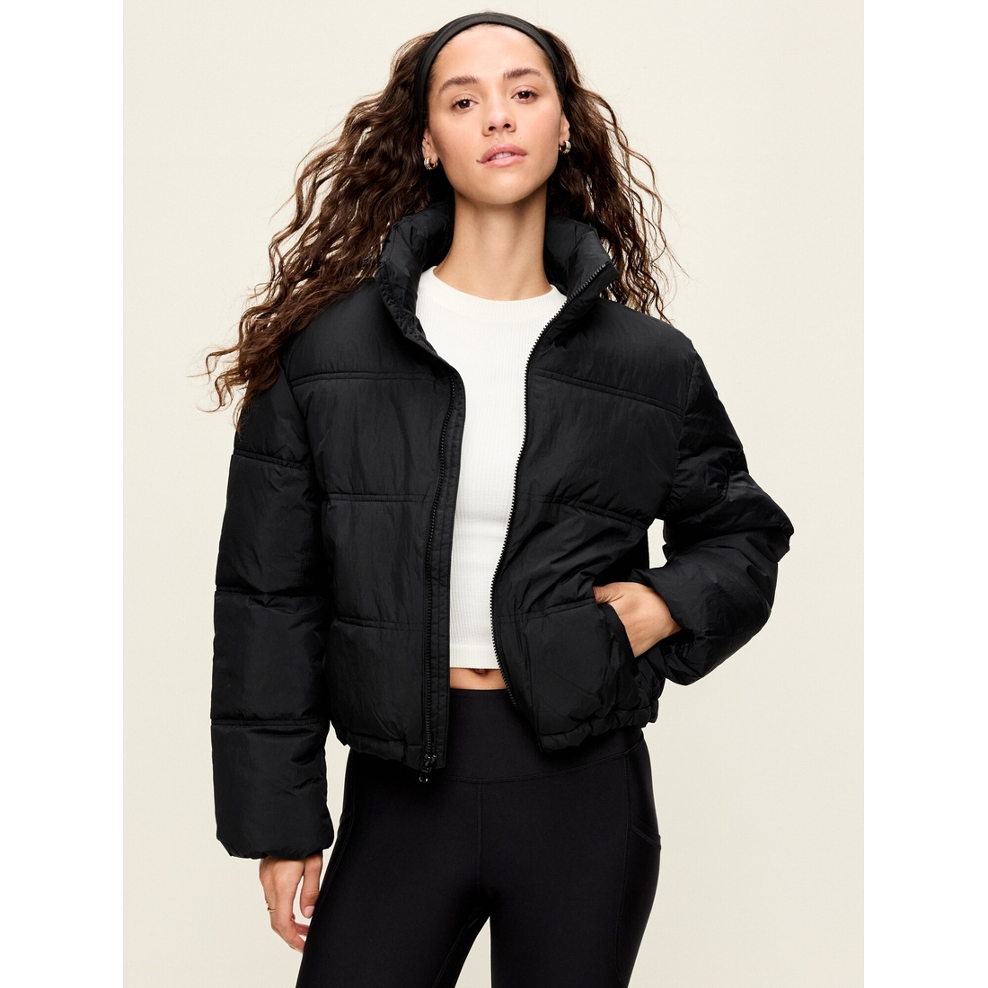 Old Navy Women's Funnel-Neck Core Puffer Jacket