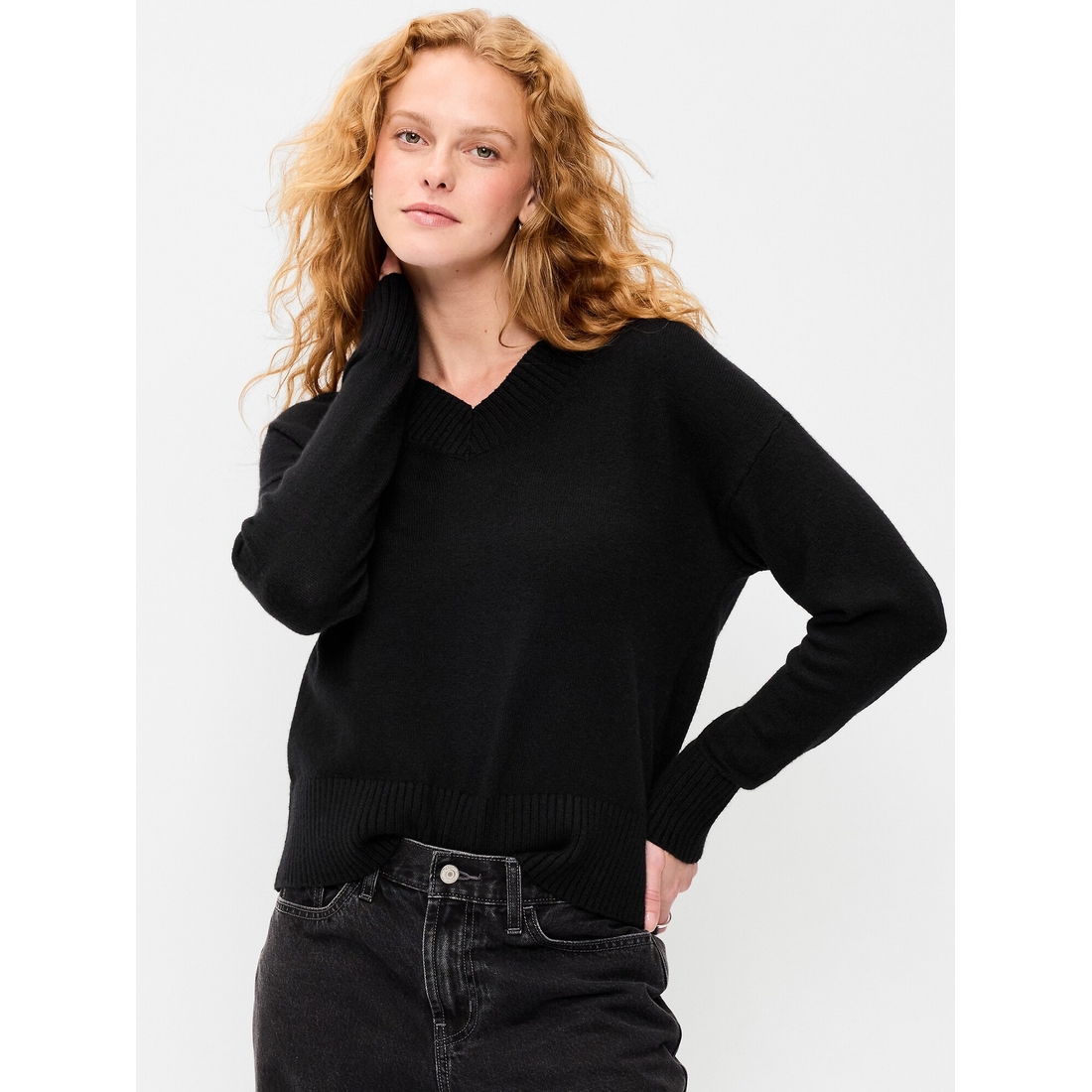 Old Navy Women's Sosoft V-Neck Sweater